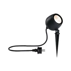 Paulmann 94777 LED Gartenstrahler Kikolo IP65 90mm 3000K 8W 520lm 230V 20° Anthrazit Aluminium