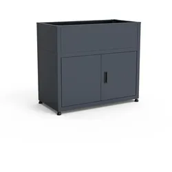 elephant elephant® Metall Hochbeet mit Stauraum