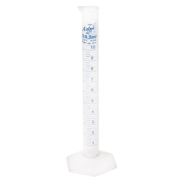 RS PRO PMP Messzylinder mit Skala, 10ml, L. 140mm (8919987)