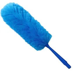 Staubwedel MopKnight Entstauber Microfaser blau Staubwedel aus 100% Mikrofaser, biegsam