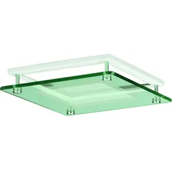 Ridi-Leuchten Dekorglasscheibe DQ195-SPM-G-SB-W