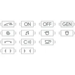 Legrand N4916KIT Symbol-Kit Axial Weiss