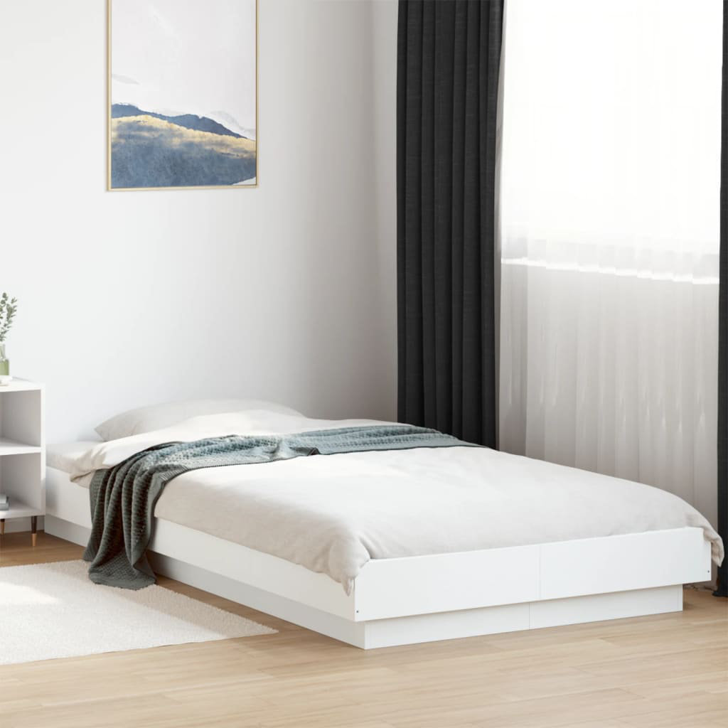 Latitude Run Bormann Bed Frame White 100 x 200 cm