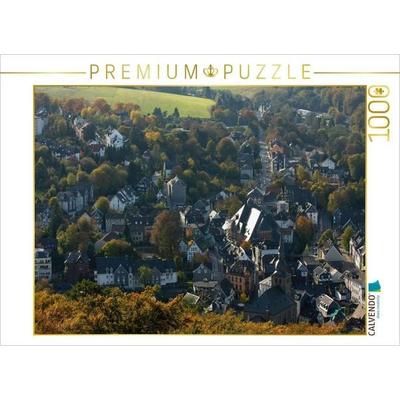 CALVENDO Puzzle Blick vom Bismarckturm | 1000 Teile Lege-Größe 64x48cm Foto-Puzzle für glückliche Stunden