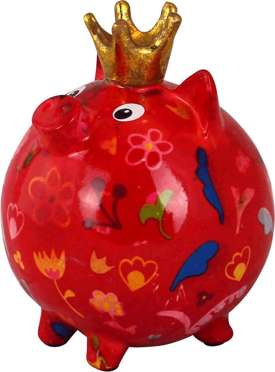 Pomme Pidou Varken Betty Rood met Bloemen Maat M