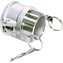 Teguma, Schlauchanschluss + Schlauchverbinder, Hebelarmk.Kamlok Typ B VA (1.4408) 5 Zoll