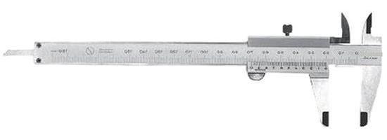 Nonius schuifmaat - Mechanisch precisie meetinstrument - 0-150 mm - Zilver