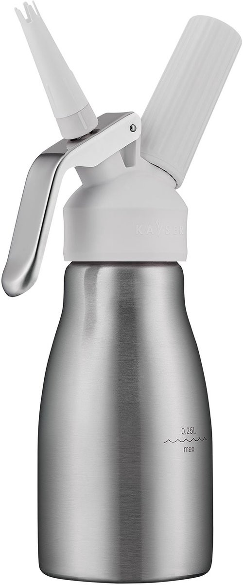 Kayser Berndorf Slagroomspuit Sifon Inox 0,25 l