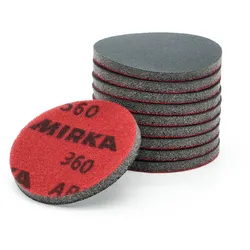 MIRKA ABRALON Schleifscheiben Ø 77mm Grip K360 VPE: 10 Stück