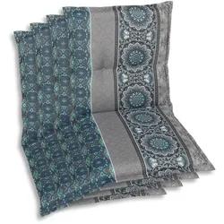 GO-DE Textil Sessel-Auflage 4er Set