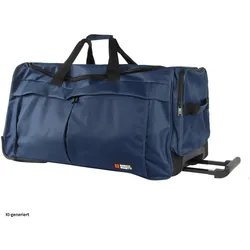 Enrico Benetti Rolltasche Reisetasche Navi Polyester, Koffer, Blau