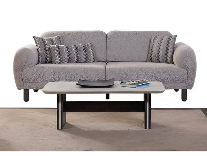 JVmoebel Sofa Stilvolles Sofa-Set Moderne Interieur Holzrahmen Minimalistischer Stil, 1 Teile