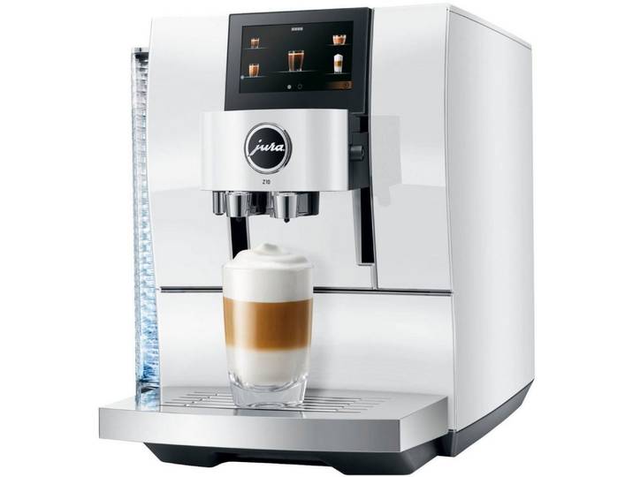 JURA Kaffeevollautomat 15410 Z10 Diamond White (EA), 51 Spezialitäten, Touch, Light & Cold Brew