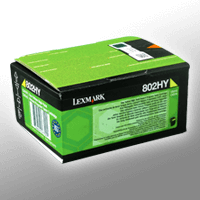 Lexmark Toner 80C2HY0 802HY yellow 80C2HYE