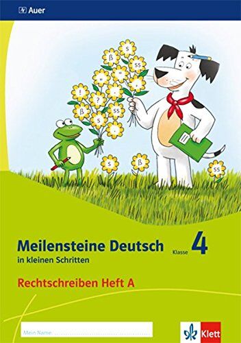 Meilensteine Deutsch in kleinen Schritten / Rechtschreiben - Ausgabe ab 2017: Meilensteine Deutsch in kleinen Schritten / Heft A Klasse 4: Rechtschreiben - Ausgabe ab 2017 - Preis vom 30.09.2026 09:01:18 h