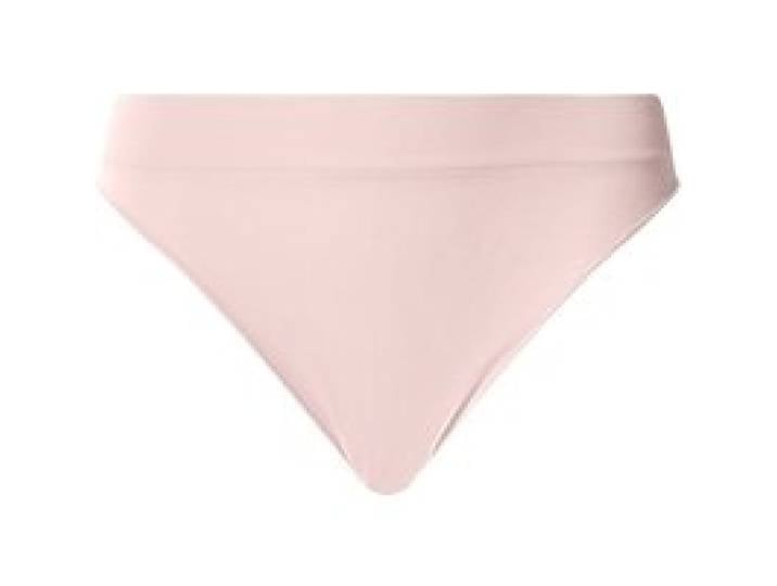 ESMARA® Lot de 3 strings côtelés femme (rosé, XL(46/48))