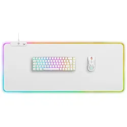 Deltaco Gaming GAM-079 (XL), Mausmatte, Weiss