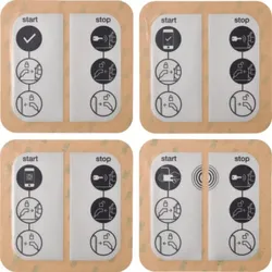 Hager Ladest. Zubehör Sticker XEVA310