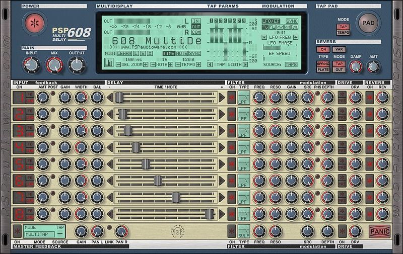 PSP Audioware 608 MultiDelay