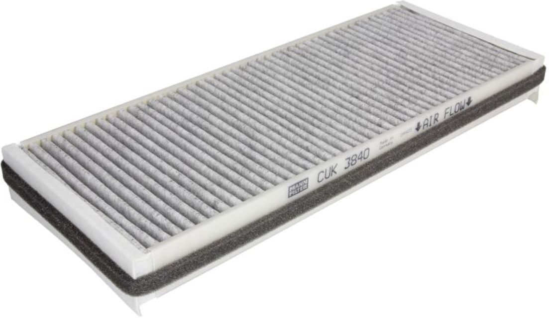 Innenraumluftfilter mit Aktivkohle MANN-FILTER CUK 3840