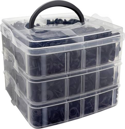 HP Autozubehör 14651 Befestigungsclip-Set (L x B) 17cm x 17cm
