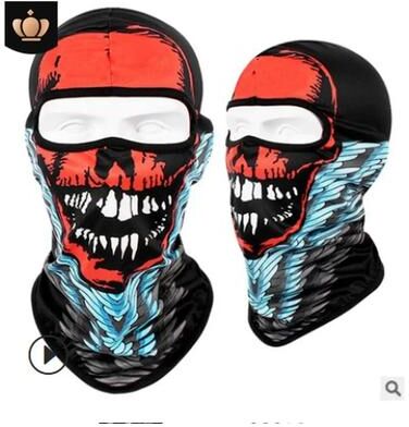 Uplifted Goods Tactical UV Protection Balaclava Full Face Mask For Skiing Cycling And Motorcycle Helmet Liner q