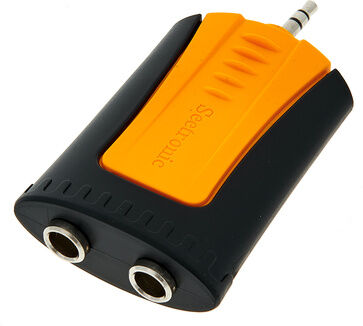 Seetronic MMJ3-2PM Adapter 3,5 2x 6,35