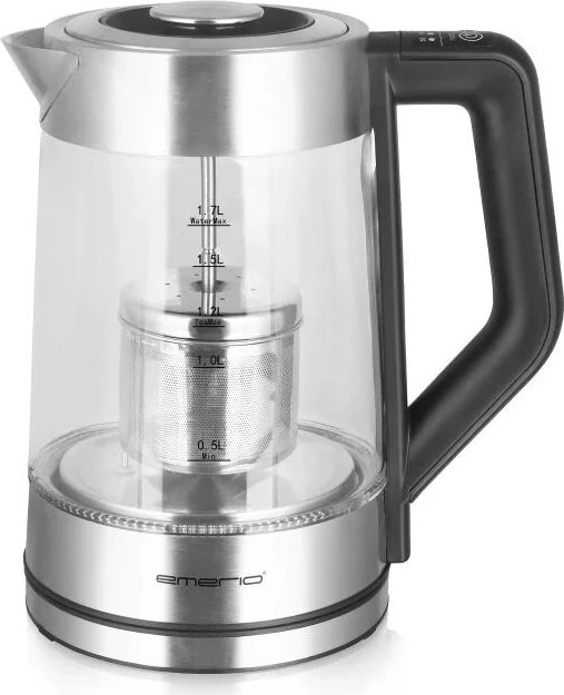 Emerio Wasserkocher 1,7 l, 5 Heizleistungsstufen