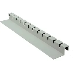 ferax disto Fassadenanschlussprofil für Pflasterplatten hellgrau, 19 mm