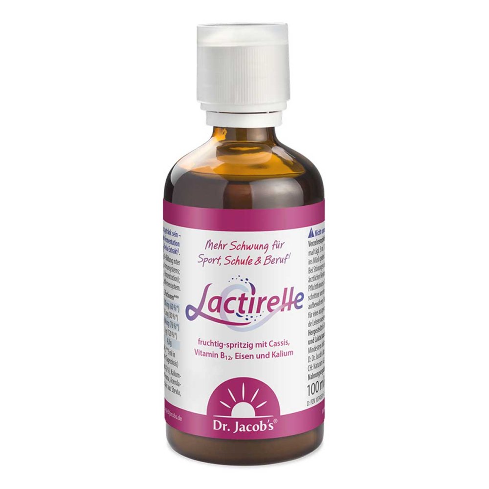 Dr. Jacob's Medical GmbH Dr. Jacob's Lactirelle Milchsäure-Cassis-Konzentrat Eisen 10740301