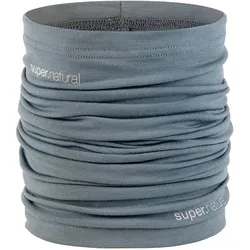 Super Natural, Unisex, Sturmhaube + Halsschlauch, Wanderlust, Grau, Blau, One Size