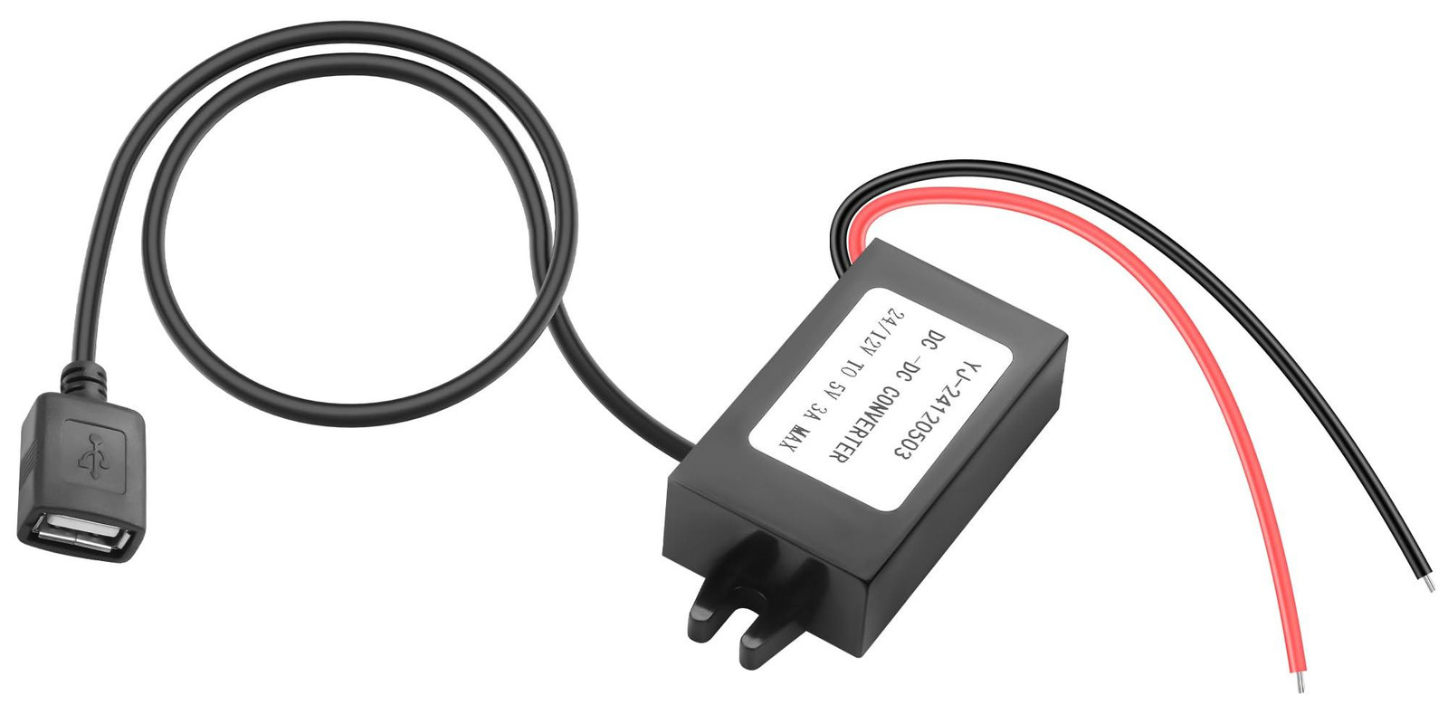 Dripio 12V-24V naar 5V USB-C spanningsomzetter, 3A, 15W, IP68