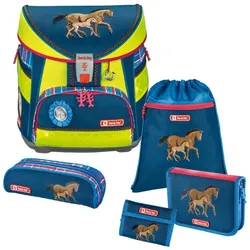 Step by Step Schulranzen-Set LIGHT DIN Horse Family 4-teilig
