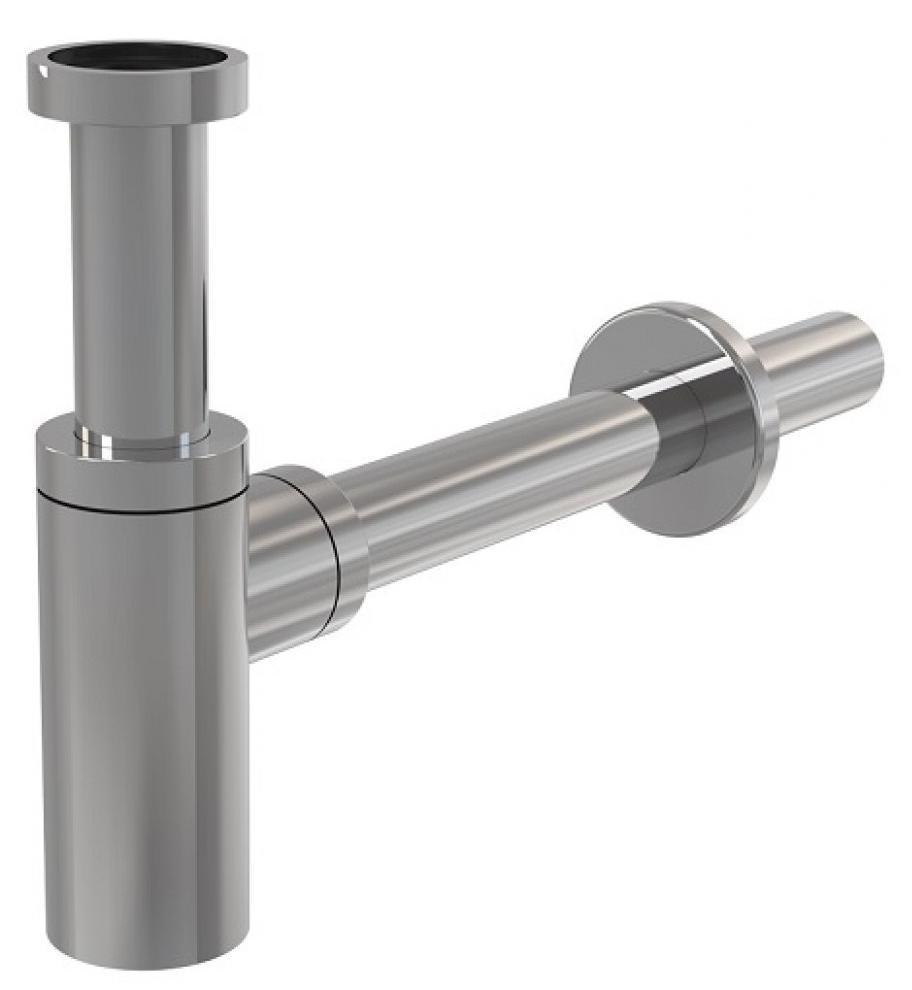 Alcadrain Design sifon DN32 met aansluitstuk G5/4 inch - Chroom, Metaal