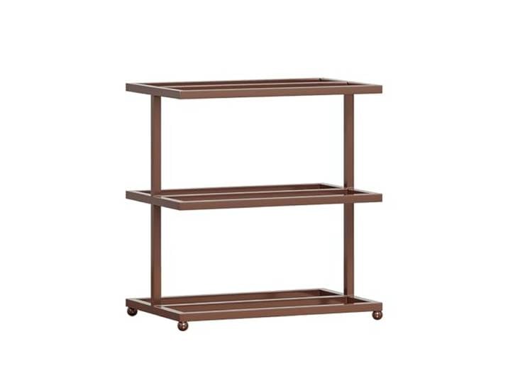 ROHCGHC Weinregal, 3-stufiges Weinregal, kein Zusammenbau erforderlich, for Küchen(Brown)