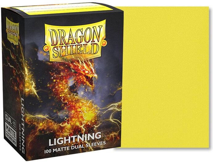 100 Dragon Shield Dual Matte : Lightning Ailia