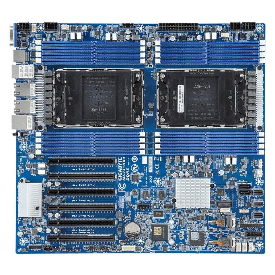 Gigabyte Mainboard MS73-HB0 E-ATX Sockel 4677 single (LGA 4677, Intel C741) (MS73-HB0)