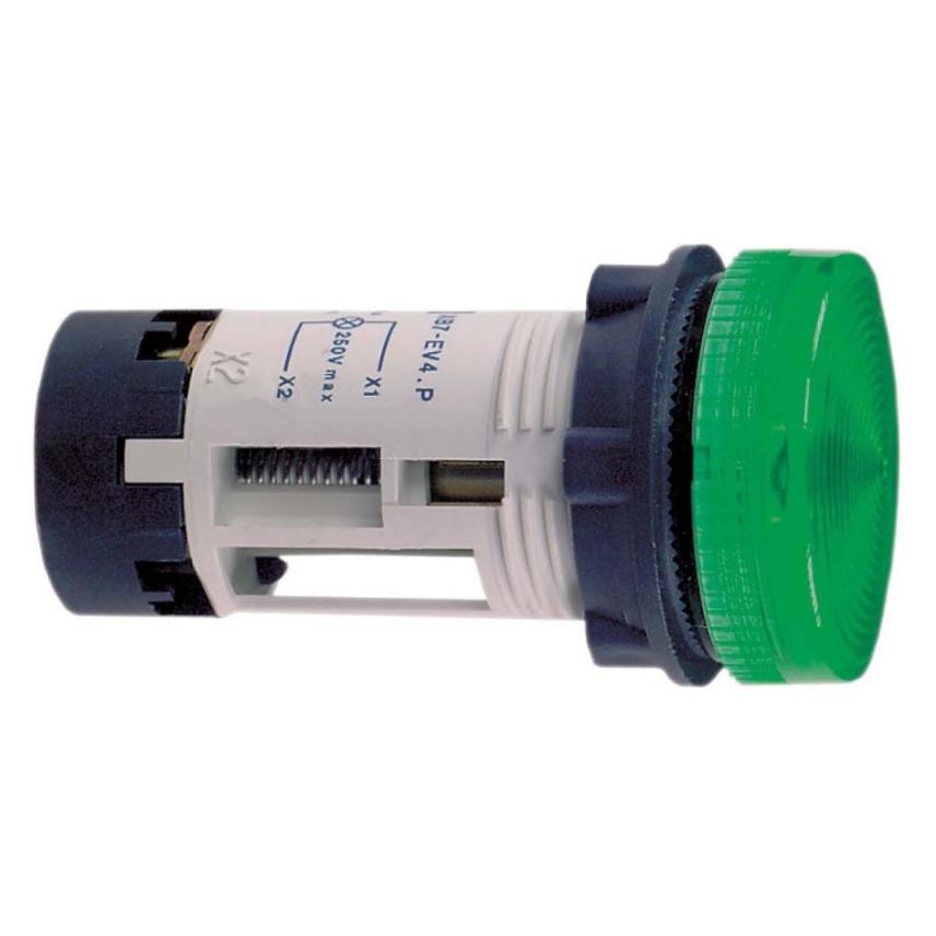 Schneider Electric signalinė lemputė 22 mm žalios spalvos (XB7EV73P) (XB7EV73P)