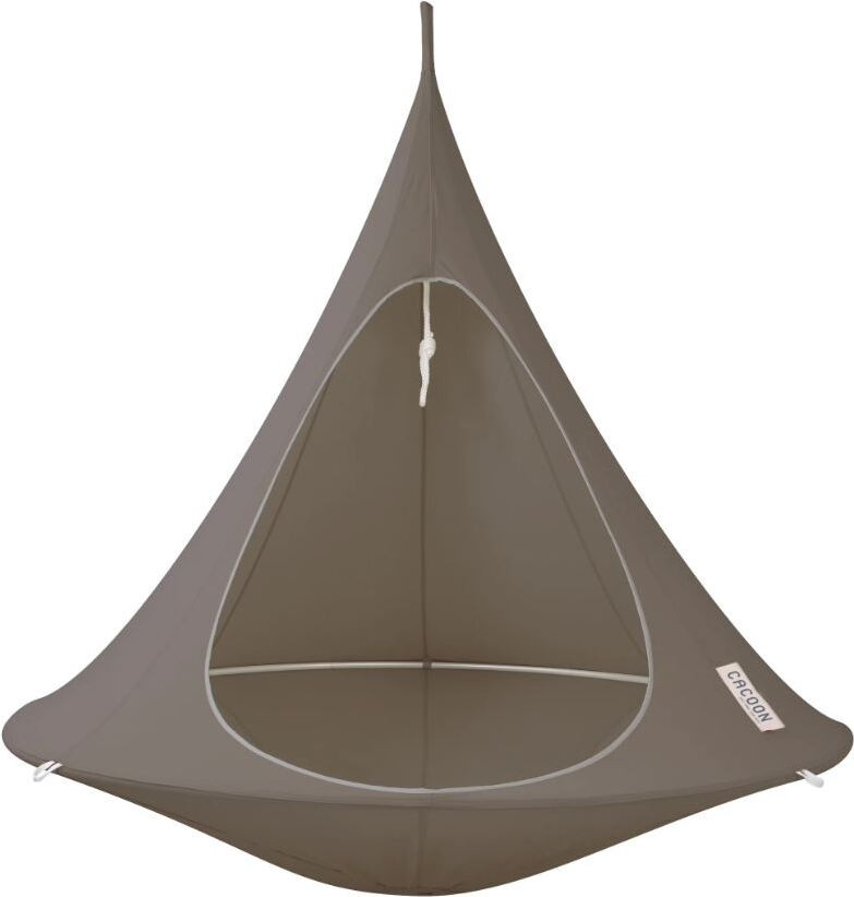 Cacoon Dubbele Hangstoel Cocoon in Taupe