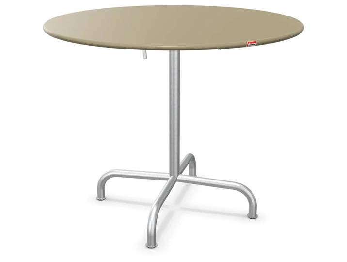 Metalltisch Rigi Rund Feuerverzinkt von Schaffner / Farbe: Champagner / Grösse: x cm
