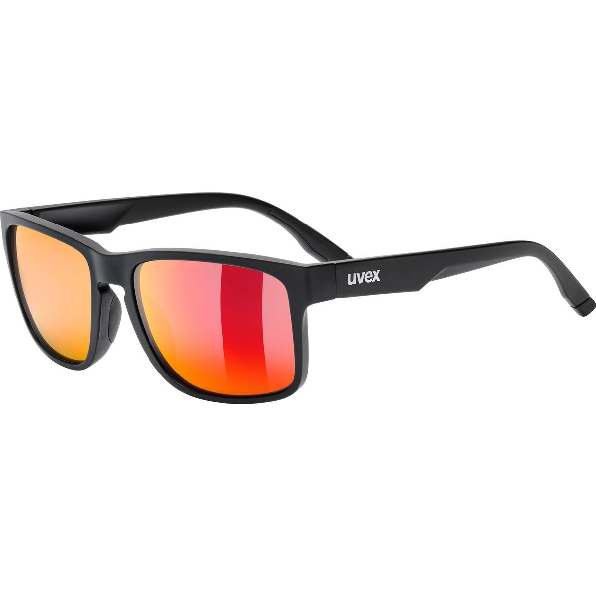 Uvex Poise black matt mirror red cat. 3 one size S5340012213