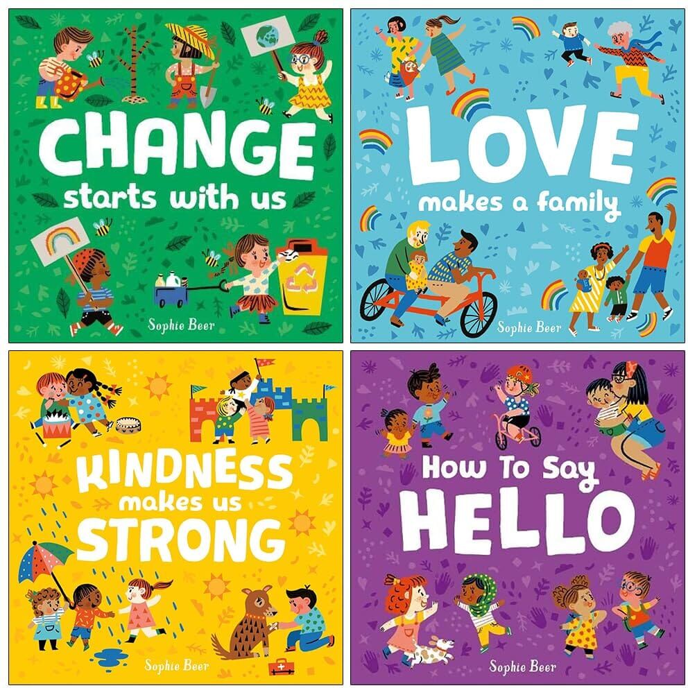 My First Behaviour and Manners Library by Sophie Beer 4 Books Collection Set - Ages 1-5 - Board Book Little Tiger Press Group