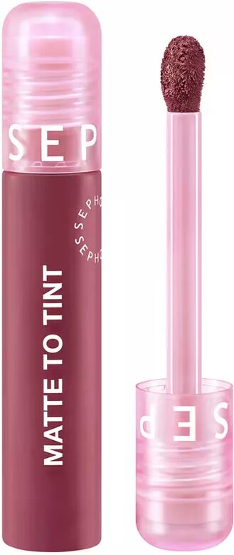 SEPHORA - Matte To Tint - Matter weichzeichnender Lip Tint, 6 ml,  Smoky mauve