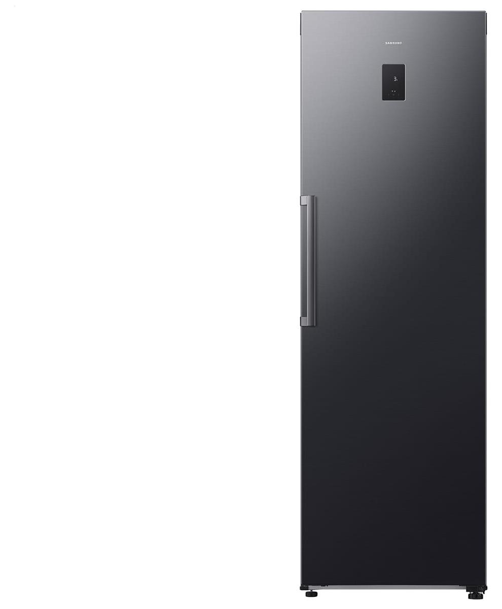 Samsung RR75 Eintür-Kühlgerät, 186 cm, SpaceMax mit AI Energy Mode und Metal Cooling, , 387 l, ST, 35 dB, C, Schwarz