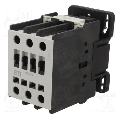 Eti Polam Leistungsschütz CEM40.00-230V-50/60Hz 40A 3P 230V AC - 004647103 (004647103)