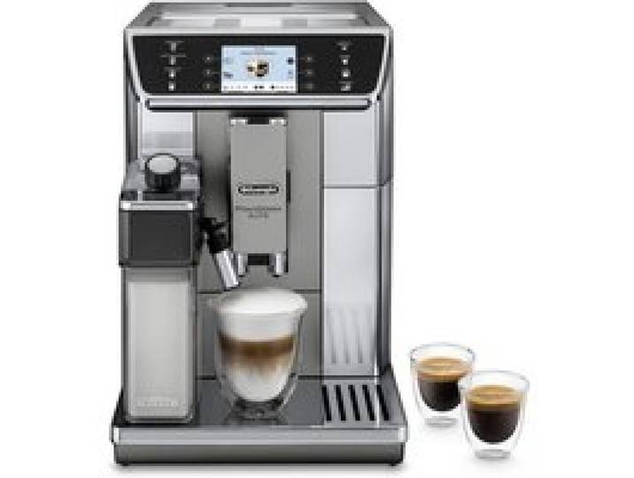 Machine expresso broyeur - DeLonghi - Primadonna elite - ECAM650.55.MS - 14 recettes - Gris