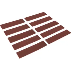 BERN L 100253 - Universal-Schonbacken, selbstklebend, Leder, 100 mm, 10 Stück