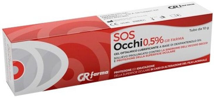 GR FARMA Srl SOS OCCHI 0,5% GEL OFTALMICO