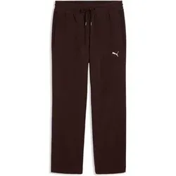 Puma Herren Freizeit / Mode Sommer GJ Hosen lang Hosen lang He/Uni ESS ELEVATED Relaxed Winterized Pants op, Größe M in Braun Braun