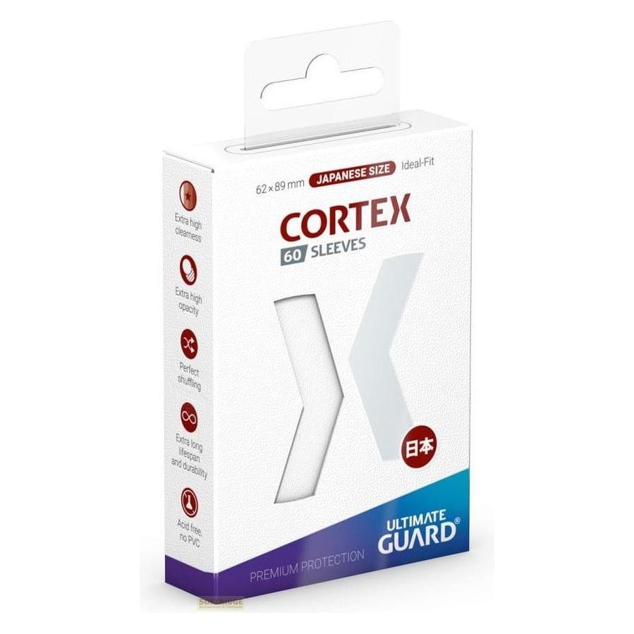 Ultimate Guard 60 pochettes Cortex Sleeves format japonais Blanc (UGD011176)